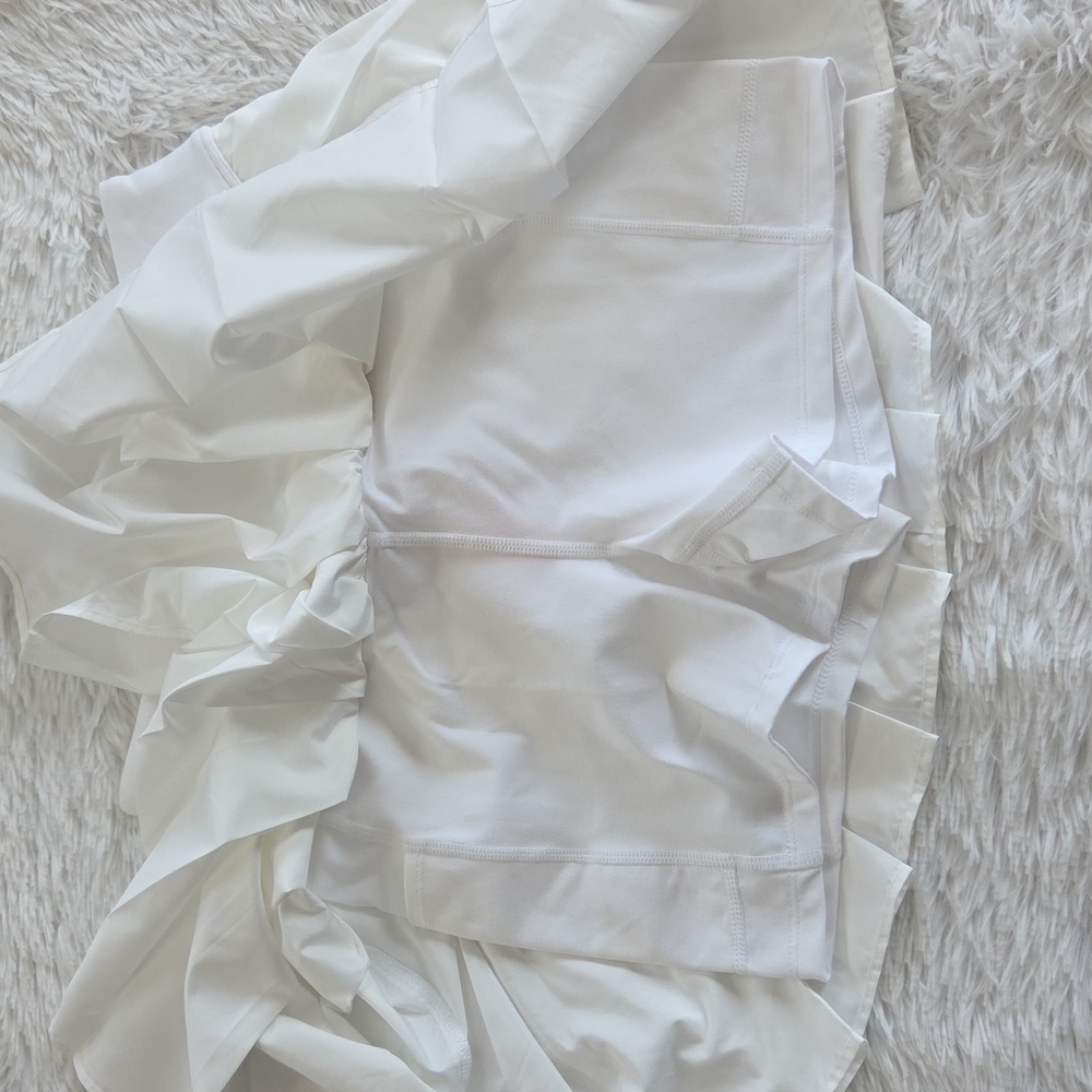 Free People Swing Of Things Skort White - Picture 6 of 9
